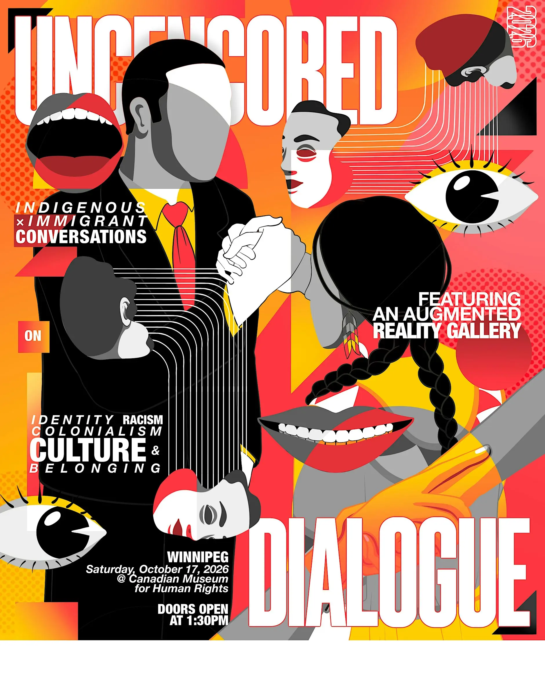 Promotional image for Uncensored Dialogues in Winnipeg